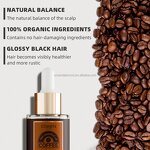 Caffeine Hair Growth Oil - Manufacturer - Private Label 100% Natural Scalp Care Anti Loss Regrowth