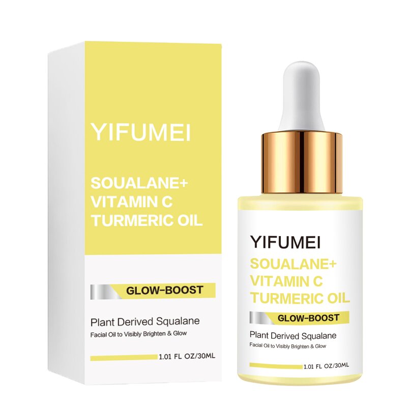 Turmeric Face Oil - Manufacturer - Private Label Glow Brightening Vitamin C Skin Lightening Moisturizer