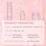 Facial Skin Care Set - Manufacturer - Private Label Niacinamide Retinol Rose Toner Brightening