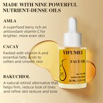 Bakuchiol Face Oil - Manufacturer - Natural Organic Anti Aging Fine Line Reducing Dry Skin Moisturizer