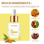 Turmeric Face Oil - Manufacturer - Private Label Anti Acne Lightening Dark Spot Corrector Brightening