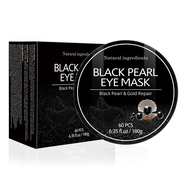 Black Pearl Eye Gel Pad - Manufacturer - Tightening Fine Lines Reduce Dark Circles Anti Puffy Hydrating