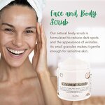 Coconut Body Scrub - Manufacturer - Organic Whitening Sea Salt Exfoliating Deep Cleansing Butter