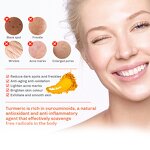 Turmeric Body Scrub - Manufacturer - Organic Dead Sea Salt Peeling Acne Cleansing Whitening Brightening