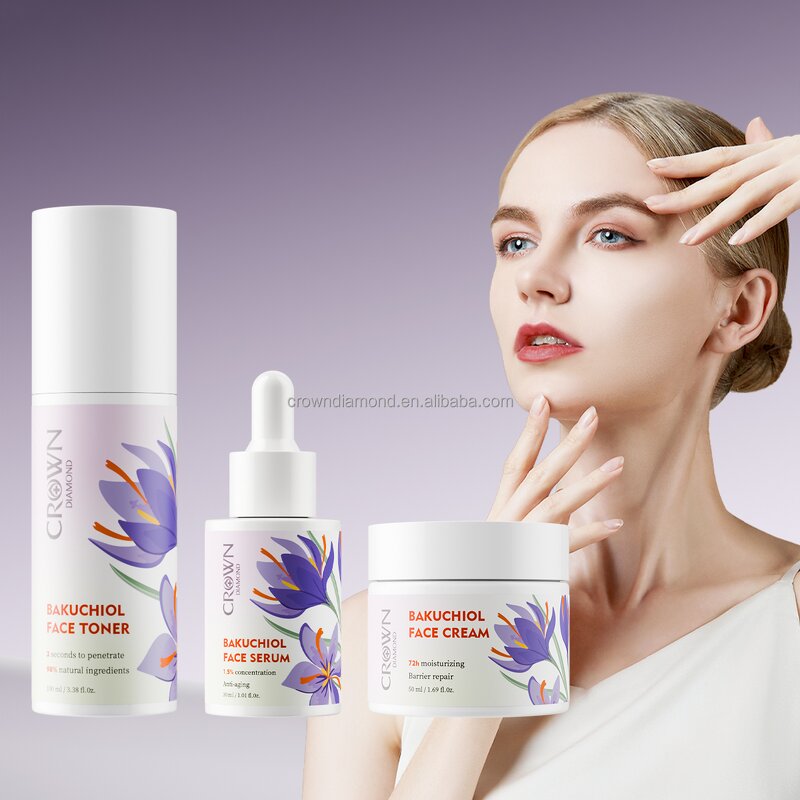 Facial Gift Set - Manufacturer - Korean Custom Logo Retinol Bakuchiol Anti Aging Firming Repair