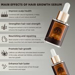 Caffeine Hair Growth Oil - Manufacturer - Private Label 100% Natural Scalp Care Anti Loss Regrowth