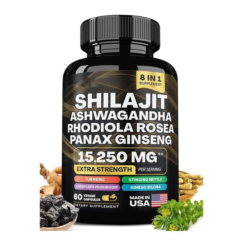 Ashwagandha Shilajit Capsules - Manufacturer - Wholesale Himalayan Energy Booster Vitamin