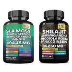 Rhodiola Shilajit Capsules - Manufacturer - Wholesale Ashwagandha Ginseng Energy 60ct