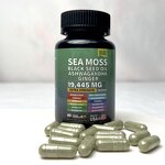 Sea Moss Capsules - Manufacturer - GMP OEM Vegan Seamoss Black Seed Oil Ashwagandha