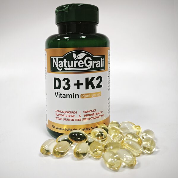 Multivitamin Softgels - Manufacturer - GMP Customized D3 K2 Fish Oil Vitamin E Healthcare