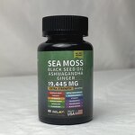 Sea Moss Shilajit Capsules - Manufacturer - Wholesale Ashwagandha Ginseng Energy 60ct