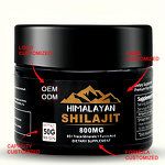 Shilajit Liquid - Manufacturer - Pure Himalayan Fulvic Acid 50g Natural Extract