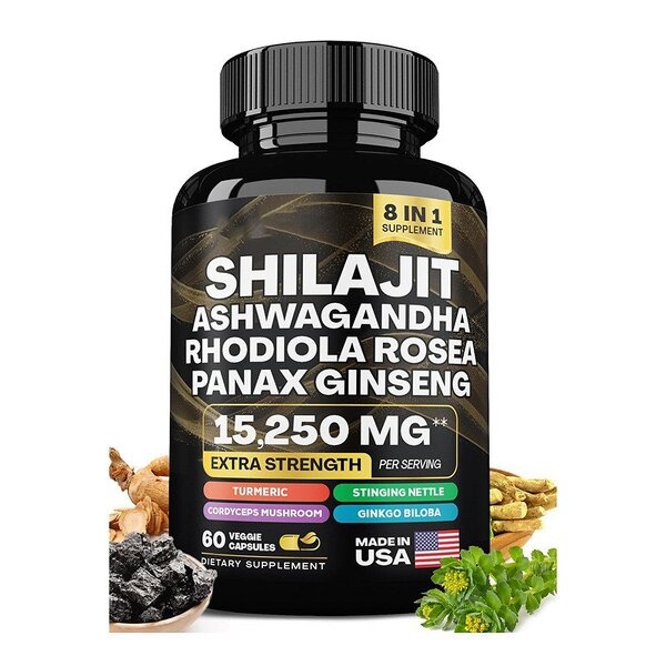 Shilajit Complex Capsules - Manufacturer - OEM Private Label Rhodiola Ginseng Ashwagandha
