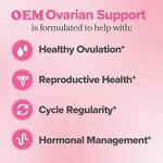 Women's Ovarian Supplement - Manufacturer - Hormone Balance Inositol DIM Folic Acid Probiotic