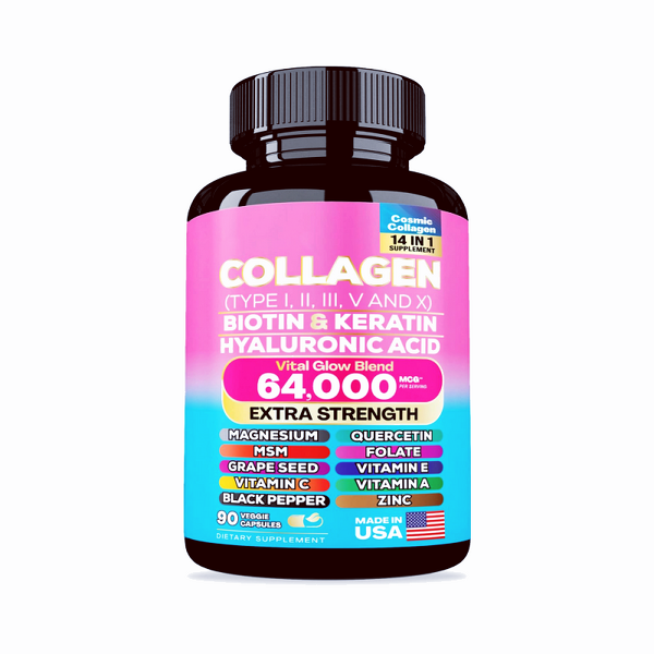 Collagen Pills - Manufacturer - OEM Peptides I II III V X Biotin Keratin Hyaluronic Acid