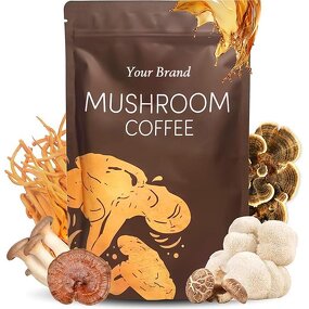 Mushroom Coffee - Manufacturer - OEM Turkey Tail Shiitake Lion's Mane MCT Oil Energy