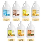 Body Oil Manufacturer - Papaya Lemon Carrot for Skin Lightening Gallon Size