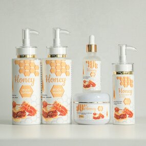 Skin Care Set Manufacturer - Beauty Product Nourishing with Honey Cream & Oil