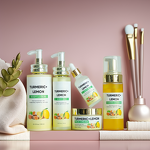 Skin Care Set Manufacturer - Acne Treatment with Aloe Vera Turmeric Cream & Serum