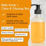 Body Wash Manufacturer - Organic Herbal with Turmeric Private Label Whitening