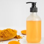 Body Wash Manufacturer - Organic Herbal with Turmeric Private Label Whitening