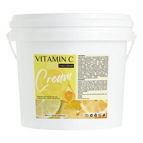 Facial Cream Manufacturer - Organic Vitamin C Gallon with Hyaluronic Acid