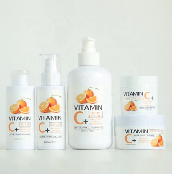 Skin Care Set Manufacturer - Vitamin C Brightening with Serum, Toner & Cream