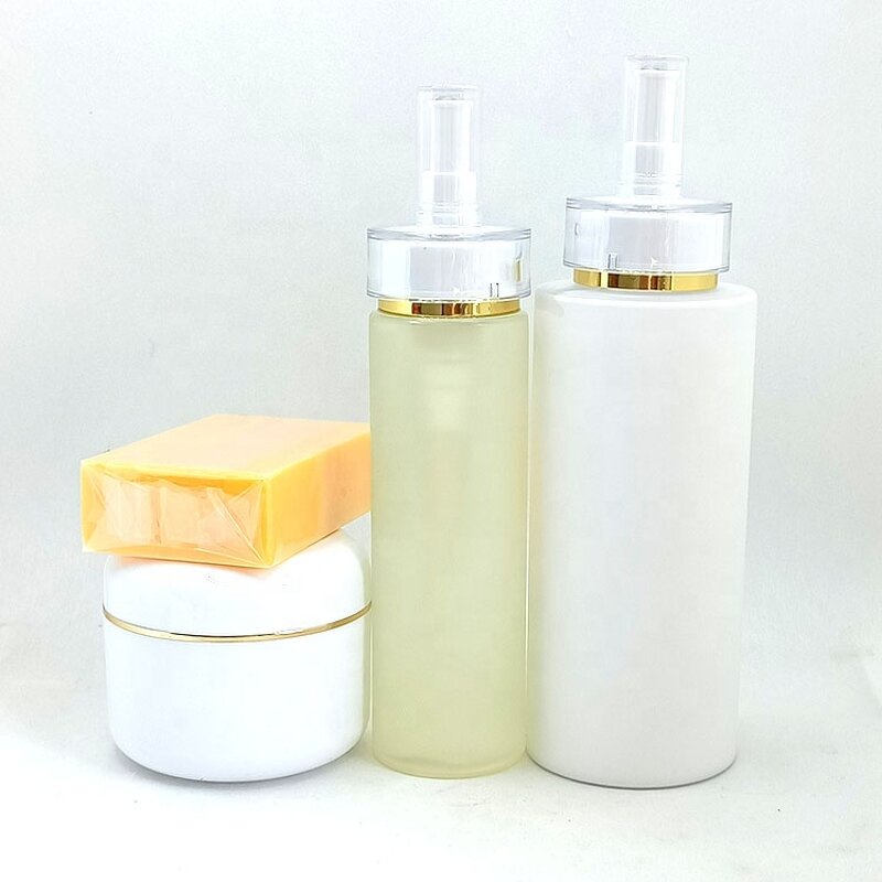 Skin Care Set Manufacturer - Natural Whitening with Cream, Lotion, Oil & Soap