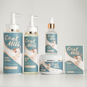 Skin Care Set Manufacturer - Private Label Anti Aging Glowing with Goat Milk