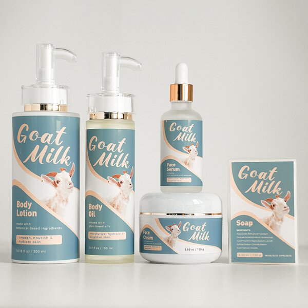 Skin Care Set Manufacturer - Private Label Anti Aging Glowing with Goat Milk