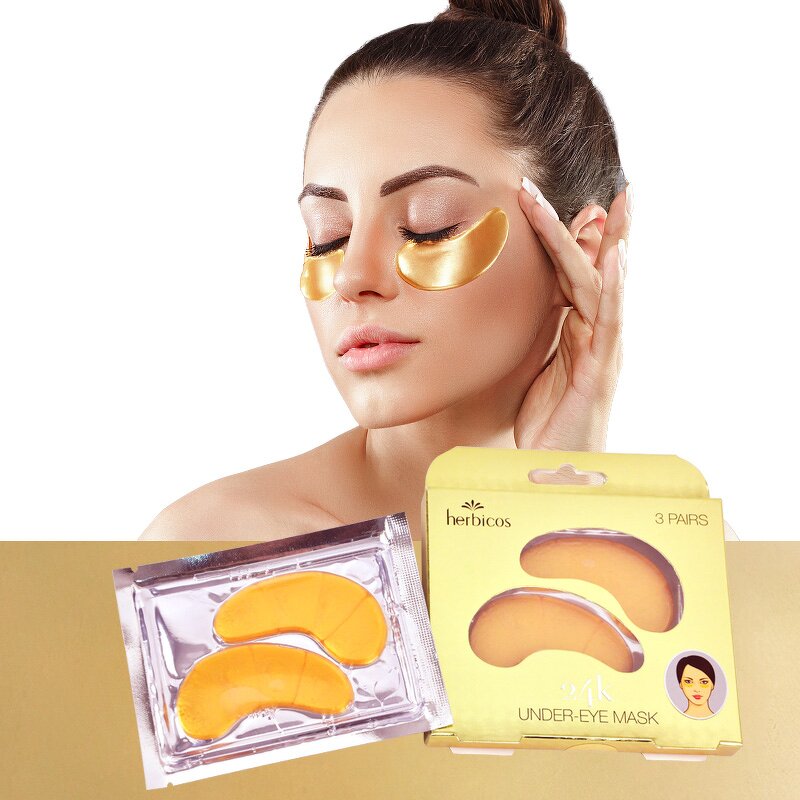 24k Gold Eye Mask - Manufacturer - Private Label Lifting Moisturizing Anti-Aging Collagen Patches