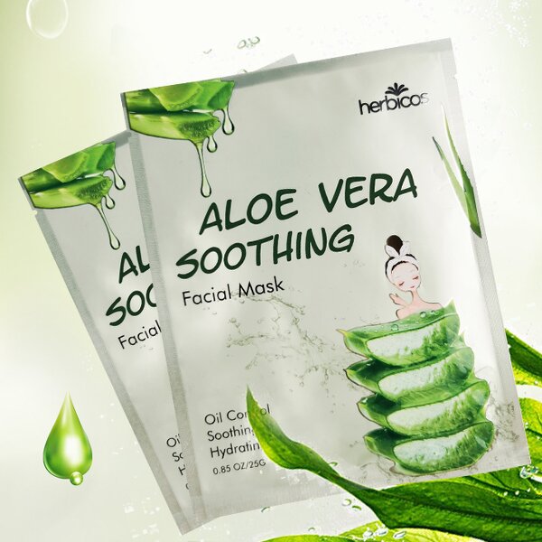 Aloe Vera Gel Mask - Manufacturer - Full Aloe Lighten Moisturize Tighten Whiten Skin Care