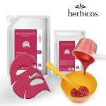 Modeling Pack Mask - Manufacturer - Travel Size Rose Hyaluronic Acid Hydrogel Powder Peel-off