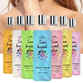 Shimmer Body Wash - Manufacturer - Private Label Organic Vegan Skin Glow Gel Whitening Moisturizing