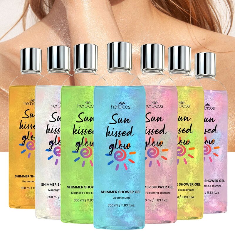 Shimmer Body Wash - Manufacturer - Private Label Organic Vegan Skin Glow Gel Whitening Moisturizing