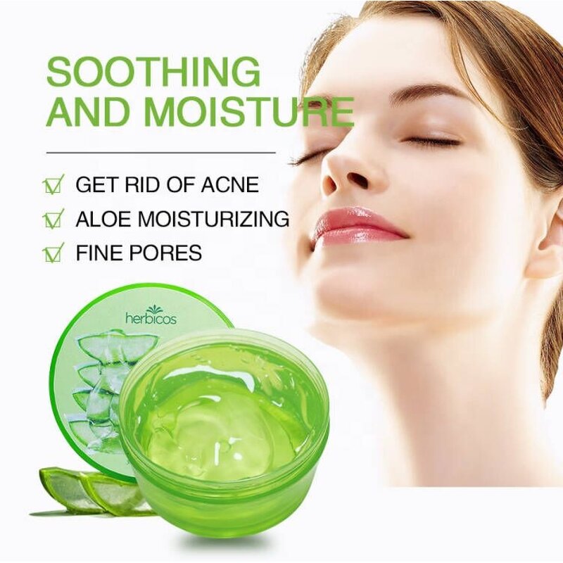 After Sun Gel - Manufacturer - Private Label Aloe Vera Moisturizing Repairing Anti-Aging