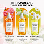 Rose Body Wash - Manufacturer - Private Label Hydrating Chamomile Petal Long Fragrant All Skin