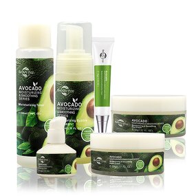 Avocado Skin Care Set - Manufacturer - Private Label Natural Korean Whitening Brightening Hydrating