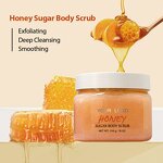 Turmeric Body Scrub - Manufacturer - OEM Luxury 1kg Vegan Coconut Lemon Exfoliating Hydrating