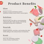 Korean Body Scrub - Manufacturer - Private Label Vanilla Vitamin C White Peach Crushed Rice