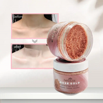 Rose Gold Body Scrub - Manufacturer - Vegan Rose Oil Brightening Exfoliating Bath Skincare
