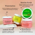 Korean Body Scrub - Manufacturer - Private Label Vanilla Vitamin C White Peach Crushed Rice