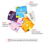 Sheet Mask Set - Manufacturer - Private Label 5 Booklet Charcoal Collagen Facial Mask