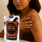 Coffee Body Scrub - Manufacturer - Natural Organic Coconut Shea Butter Acne Stretch Marks
