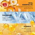 Rose Body Wash - Manufacturer - Private Label Hydrating Chamomile Petal Long Fragrant All Skin