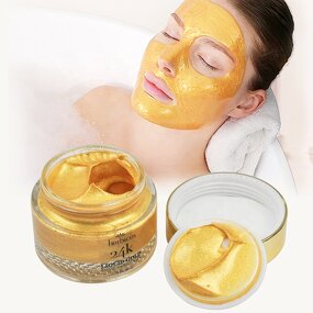 24k Gold Peel Off Mask - Manufacturer - Private Label Beauty Moisturizing Whitening Facial