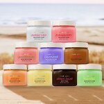 Turmeric Body Scrub - Manufacturer - OEM Luxury 1kg Vegan Coconut Lemon Exfoliating Hydrating