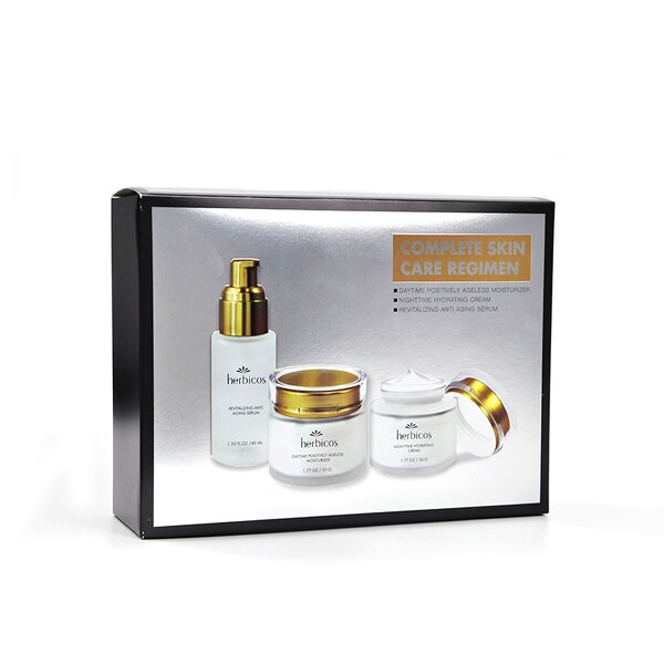 Anti Aging Skin Care Set - Manufacturer - Private Label Facial Wrinkles Care for Combination Skin