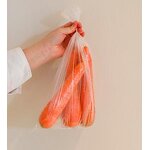 Plastic Shopping Bags Manufacturer - Food Grade White T-Shirt Style