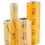 Pvc Cling Film Manufacturer - Food Grade 11 Mic Jumbo Rolls 1500m